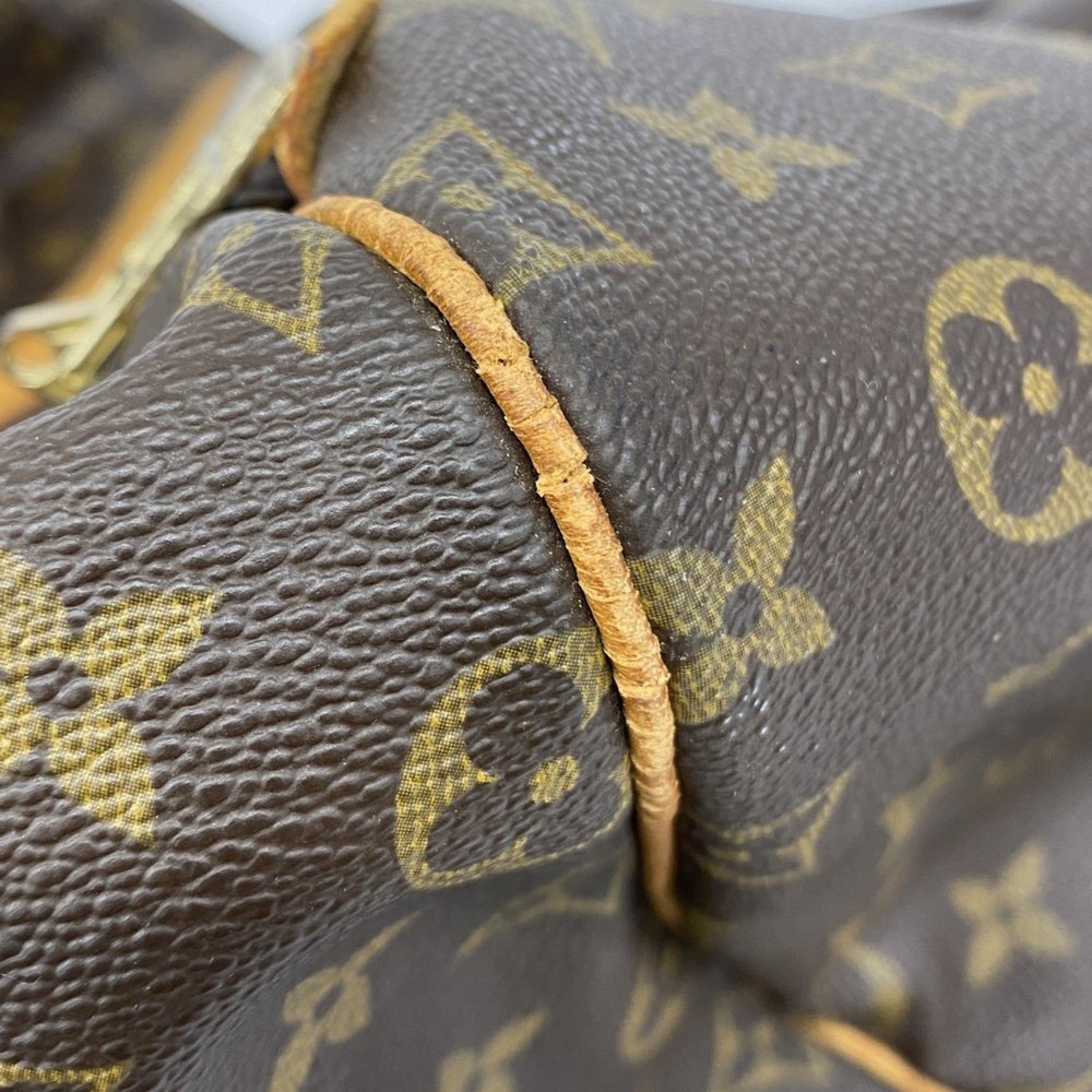 Louis Vuitton Monogram Keepall 55 Boston Bag M41424 Brown Men's and Women's - Picture 12 of 13